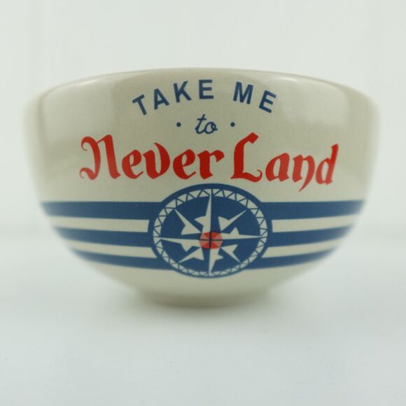 Disney Take Me To Neverland Small Bowl You Can Fly 1951 Vintage - Picture 1 of 8